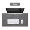 Large Wool Mouse Pad, Non-slip Desk Mat For Office, Computer, Laptop, Gaming