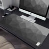 Black and White Large HD Mouse Pad, Art Desk Mat for PC, Keyboard, Office use