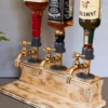 Whiskey Dispenser & Bottle Rack for Home Bar – Unique Gift for Wine Lovers Whiskey Dispenser & Bottle Rack for Home Bar – Unique Gift for Wine Lovers