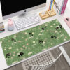 Green Plant Large Gaming Mousepad XXL Gamer Mouse Pad Size For Office