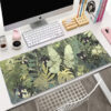 Green Plant Large Gaming Mousepad XXL Gamer Mouse Pad Size For Office