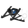 Adjustable Ergonomic Laptop Stand with Fan - Portable Height Riser Bracket