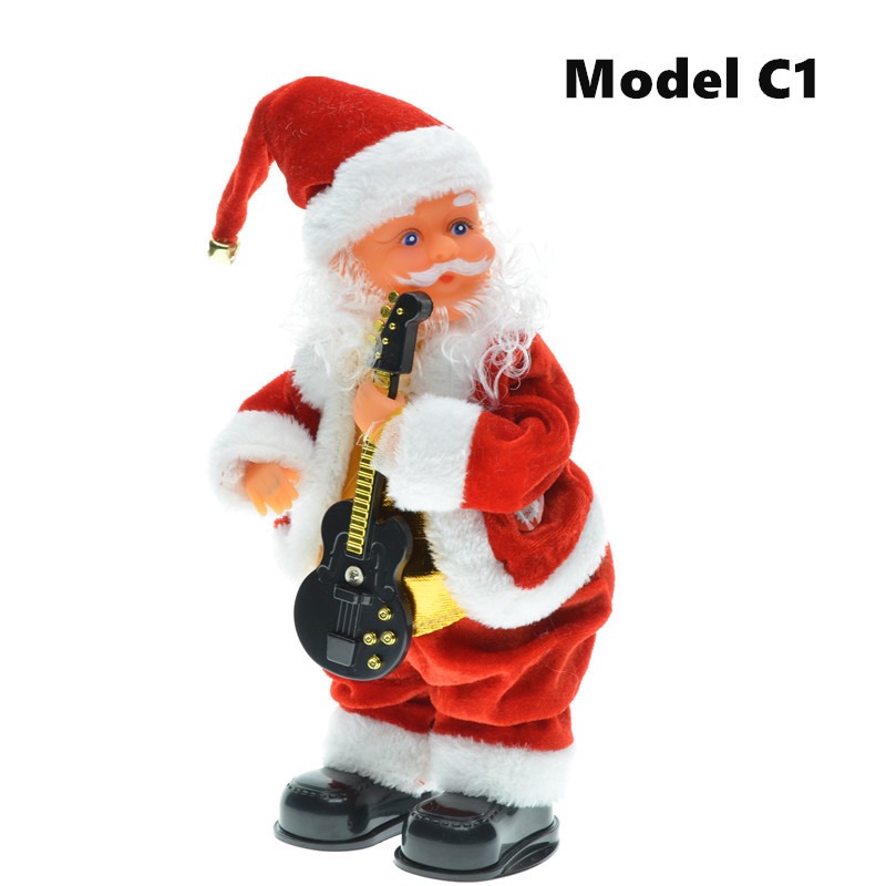 30cm Electric Santa Claus Doll, Musical Dancing Gift for Kids, Home Decor Craft 30cm Electric Santa Claus Doll, Musical Dancing Gift for Kids, Home Decor Craft - Image 5