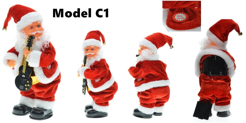 30cm Electric Santa Claus Doll, Musical Dancing Gift for Kids, Home Decor Craft 30cm Electric Santa Claus Doll, Musical Dancing Gift for Kids, Home Decor Craft - Image 12
