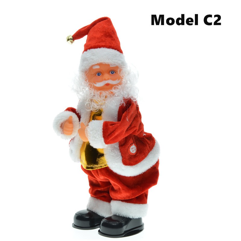 30cm Electric Santa Claus Doll, Musical Dancing Gift for Kids, Home Decor Craft 30cm Electric Santa Claus Doll, Musical Dancing Gift for Kids, Home Decor Craft - Image 15