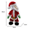 Musical Dancing Santa Claus Twerk Hip-Shaking Figure Xmas New Year Gift Toy
