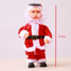 1Pc Handstand Dancing Santa Claus Electric Music Toy Christmas Gift Decoration