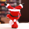 1Pc Handstand Dancing Santa Claus Electric Music Toy Christmas Gift Decoration