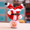 1Pc Handstand Dancing Santa Claus Electric Music Toy Christmas Gift Decoration