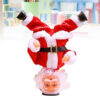 1Pc Handstand Dancing Santa Claus Electric Music Toy Christmas Gift Decoration