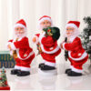 Christmas Musical Dancing Guitar Santa Claus Ornament Decoration Gift for Kids