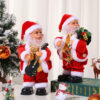 Christmas Musical Dancing Guitar Santa Claus Ornament Decoration Gift for Kids