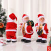 Christmas Musical Dancing Guitar Santa Claus Ornament Decoration Gift for Kids