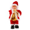 Battery Operated Santa Claus Plush Doll Christmas Tree Ornament Kids' Toy Gift