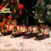 Christmas Eve Music Box Gift - LED Water-filled Train Ornaments Decorations