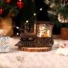 Christmas Eve Music Box Gift - LED Water-filled Train Ornaments Decorations