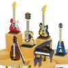 Musical Instrument Building Blocks - Mini Piano & Guitar DIY Educational Toys Musical Instrument Building Blocks - Mini Piano & Guitar DIY Educational Toys