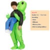 ET Aliens Inflatable Costume Scary Monster Cosplay for Adults Kids Party Gift