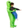ET Aliens Inflatable Costume Scary Monster Cosplay for Adults Kids Party Gift