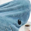 Shark Blanket for Adults, Wearable Winter Hooded Playsuit, Funny Sleeping Bag