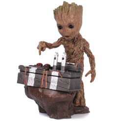 Marvel Guardians of the Galaxy Groot Statue - Cute Baby Tree Man PVC Figure