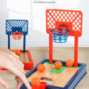 Basketball Mini Desktop Tabletop Game Set for Indoor/Outdoor, Travel, Office Fun