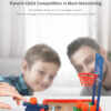 Basketball Mini Desktop Tabletop Game Set for Indoor/Outdoor, Travel, Office Fun