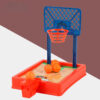 Basketball Mini Desktop Tabletop Game Set for Indoor/Outdoor, Travel, Office Fun