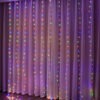 Christmas Lights Curtain Garland Home Decor Ornaments 2024 New Year Gifts