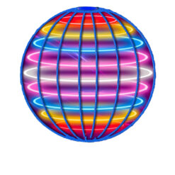 LED Flying Ball Boomerang Drone Spinner Fidget Toys for Children Christmas Gift