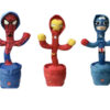 Avengers Spiderman Iron Man Captain America Dancing Cactus Talking Toy Gift