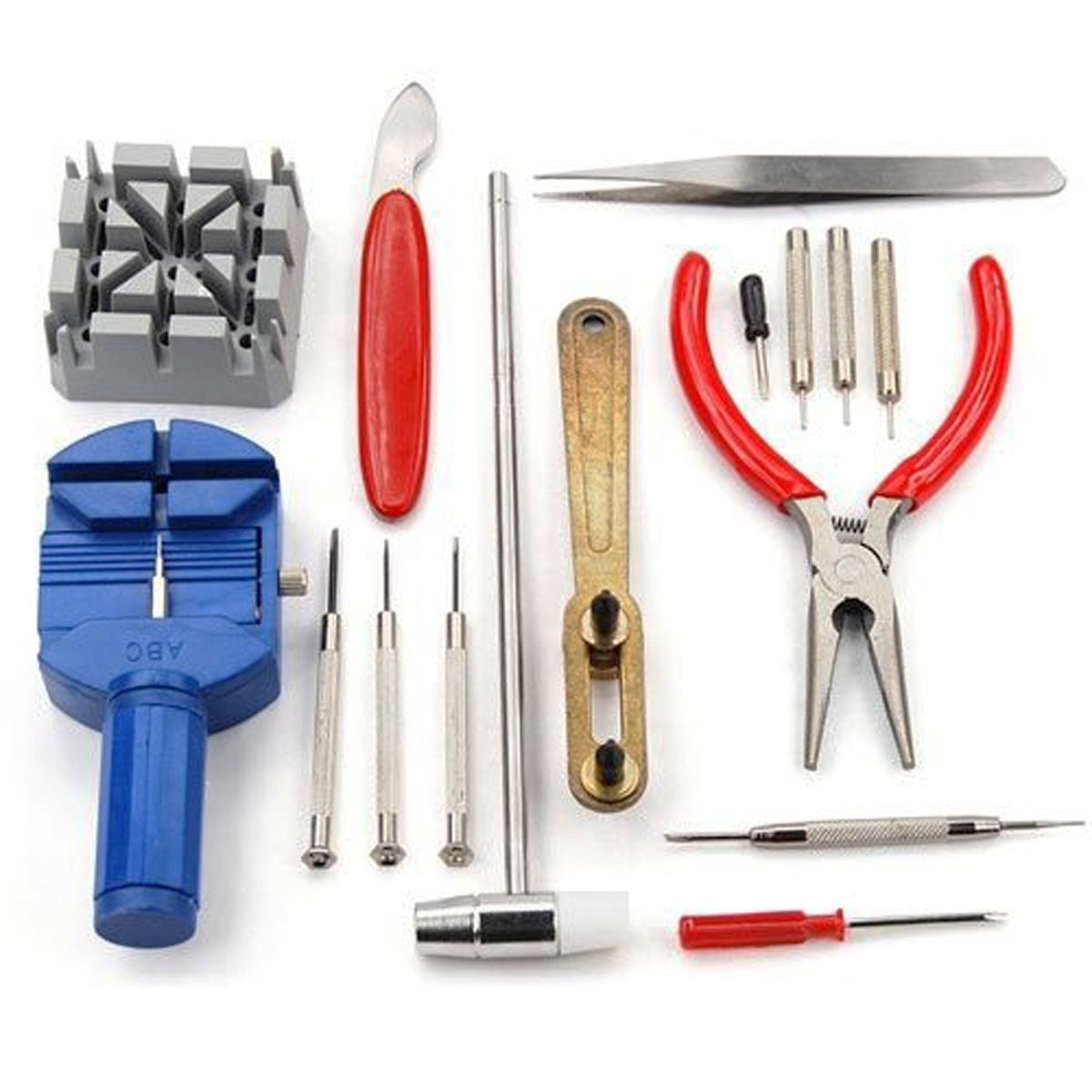 16 Piece Watch Repair Tool Kit | Home Essentials UK 16 Piece Watch Repair Tool Kit | Home Essentials UK