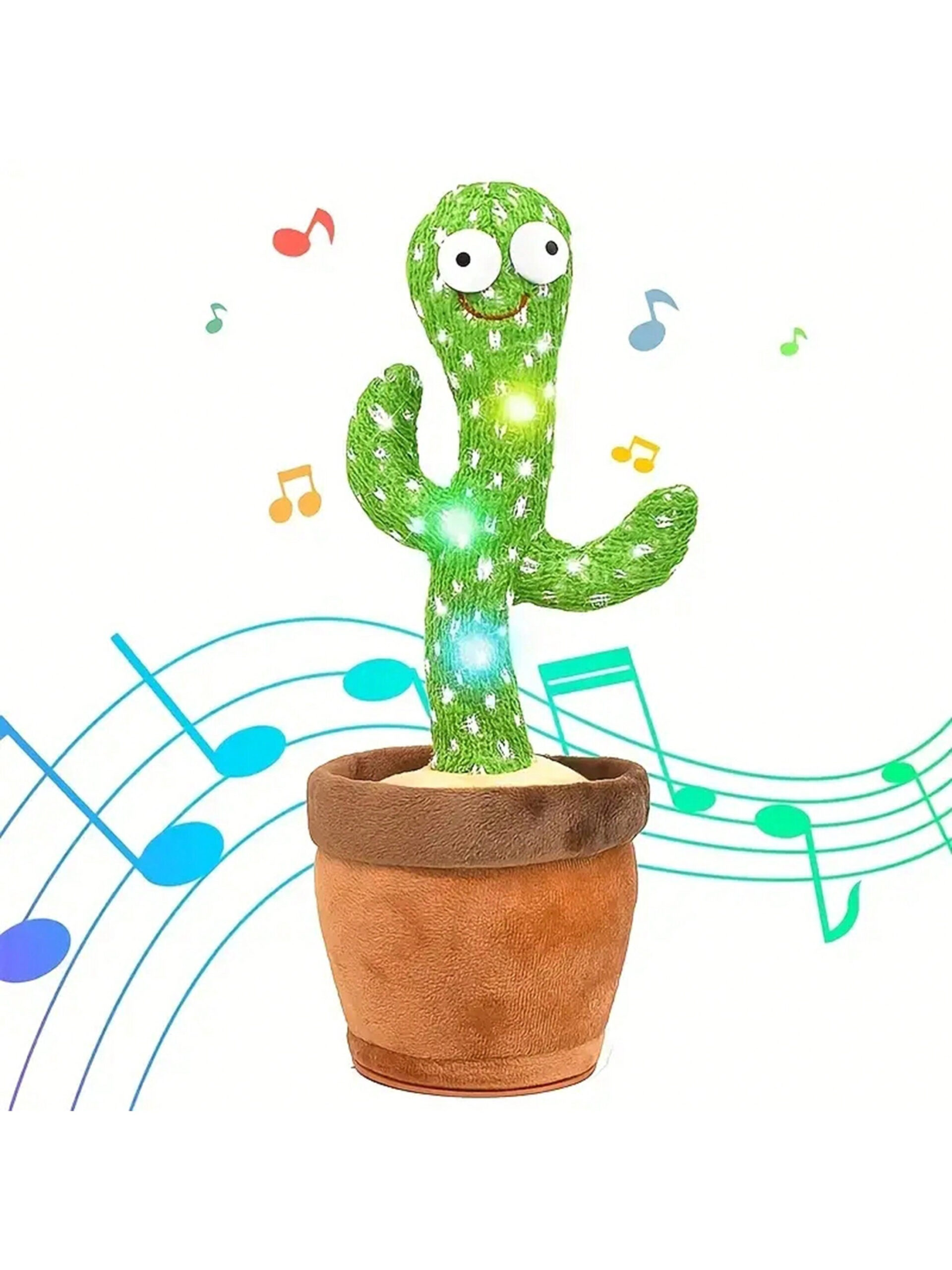 Talking Dancing Cactus Toy Singing, Mimicking, Repeating Speech for Kids Talking Dancing Cactus Toy Singing, Mimicking, Repeating Speech for Kids - Image 3