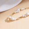 2pcs/set Pearl Beaded Choker Necklaces for Women Bridal & Fashion Jewellery