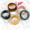 Vintage Resin Cuff Bracelet for Women, Fashion Acrylic Geometric Bangles [1]