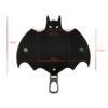 KeyChain Leather Batman Car Key Fob Case for Men, Women's Ring Holder Gift