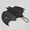 KeyChain Leather Batman Car Key Fob Case for Men, Women's Ring Holder Gift