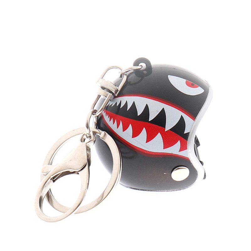 Motorcycle Helmet Keychain Keyring Chain Ring Pendant Car Interior Decoration Motorcycle Helmet Keychain Keyring Chain Ring Pendant Car Interior Decoration - Image 13