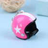 Motorcycle Helmets Key chain Women Men Cute Safety Helmet Car Keychain Bags [1]
