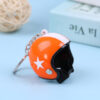 Motorcycle Helmets Key chain Women Men Cute Safety Helmet Car Keychain Bags [1]