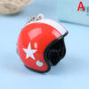 Motorcycle Helmets Key chain Women Men Cute Safety Helmet Car Keychain Bags [1]