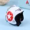 Motorcycle Helmets Key chain Women Men Cute Safety Helmet Car Keychain Bags [1]