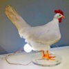 USB Chicken Night Light - Funny Chick Lamp, Easter Ornaments, Home Decor & Gifts