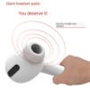 Oversized AirPods Pro Bluetooth Headset Speaker Wireless Audio Novelty Gift