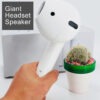 Oversized AirPods Pro Bluetooth Headset Speaker Wireless Audio Novelty Gift