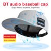 Bluetooth Hat with Speaker & Mic, Adjustable Cap for Outdoor Running & Sports