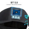 Bluetooth Hat with Speaker & Mic, Adjustable Cap for Outdoor Running & Sports