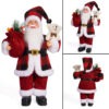 Handcrafted Santa Claus Doll Cute Xmas Decoration for Home & Party, Chic Design