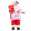Handcrafted Santa Claus Doll Cute Xmas Decoration for Home & Party, Chic Design