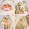 Handcrafted Santa Claus Doll Cute Xmas Decoration for Home & Party, Chic Design
